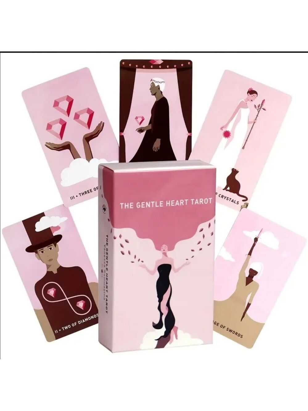 The Gentle Heart Tarot by Vanessa Somuayina - Soft & Compassionate Guidance